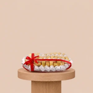 Ruby Ribbon Chocolate Tray