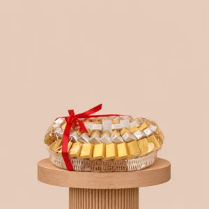 Royal Gold & Silver Chocolate Basket