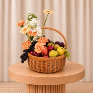 Peach Blossom Fruit Basket